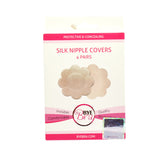 Bye Bra Silk Nipple Covers Wide Nude 6CM - Blue Salon