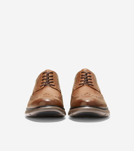 Cole Haan Men's ZERØGRAND Omni Wingtip Oxford – Blue Salon
