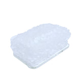 Cristal De Paris Lily Rectangular Tissuebox Clear Frosted