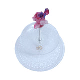 Cristal De Paris Tiered Serving Tray Platters Antic