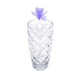 Cristal De Paris Vase Tonneau - H 30 Cm - Maxime