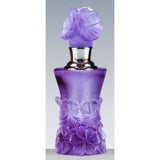 Cristal De Paris Long Perfume Bottle - Satin Purple
