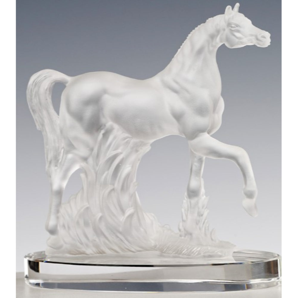 Cristal De Paris Arab Thoroughbred Horse - Clear Frosted | Accessories