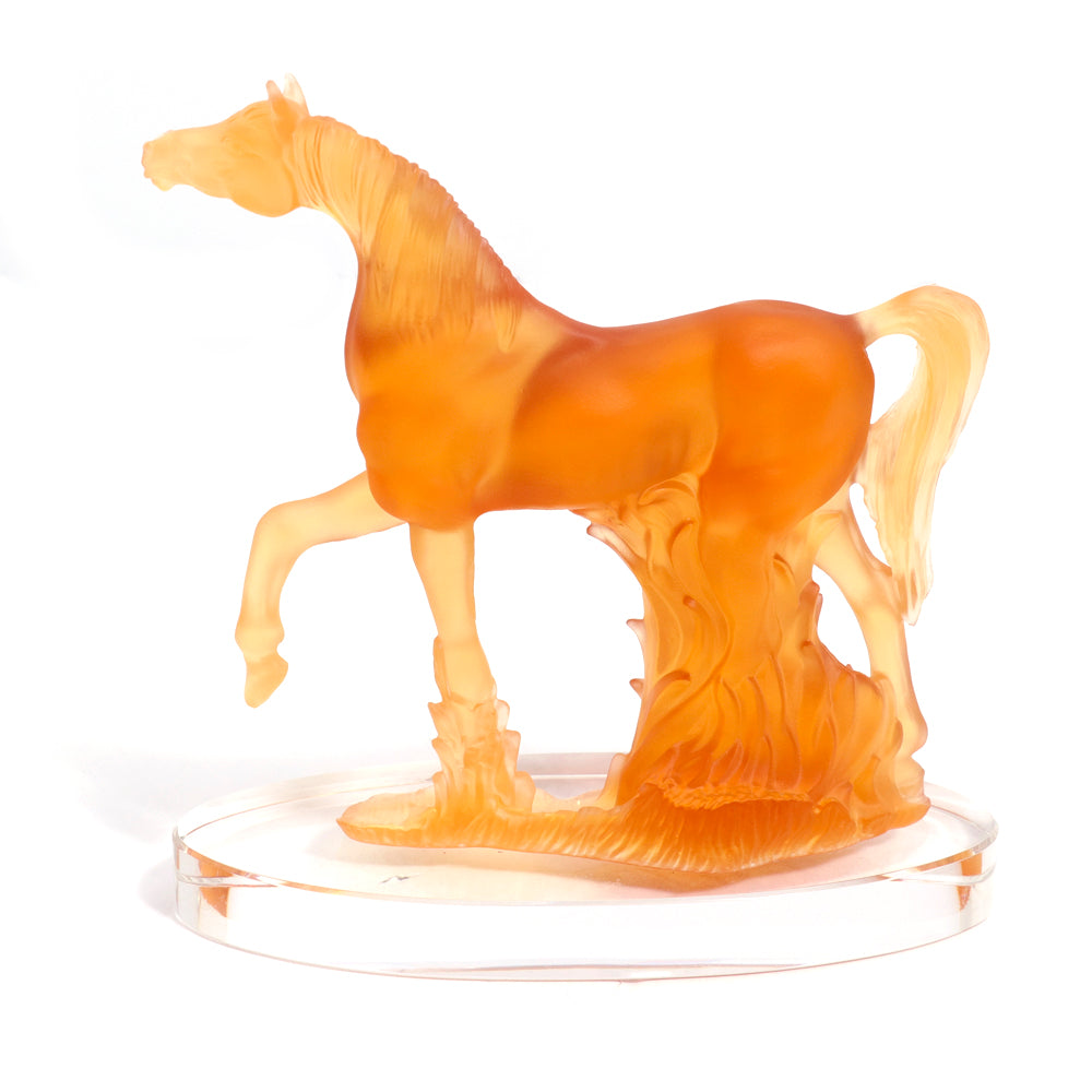 Cristal De Paris Arab Thoroughbred Horse - Amber | Accessories Cristal De Paris Arab Thoroughbred Horse - Amber | Accessories