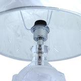 Cristal De Paris Arabic Horse Tablelamp Satin - Blue Salon