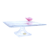 Cristal De Paris Quadron Square Plate 11X30 cm