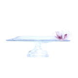 Cristal De Paris Quadron Square Plate 11X30 cm