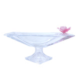 Cristal De Paris Quadron Footed Fruit Bowl