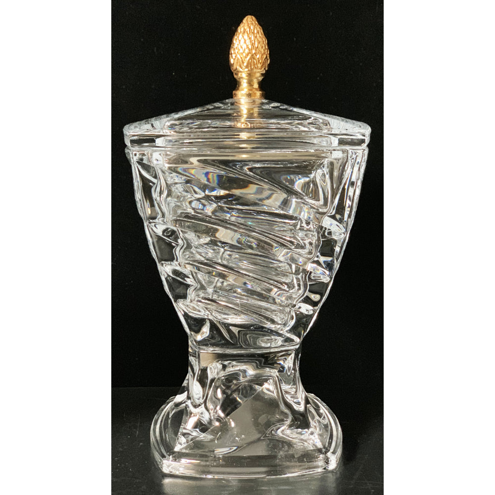 Cristal De Paris Facette Candybox - Gold Button | Candybox Cristal De Paris Facette Candybox - Gold Button | Candybox