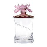 Cristal De Paris Candybox Orchidee Purple Cover. H 17. 8 Cm