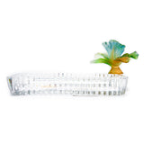 Cristal De Paris Pickle Dish Olives. 18X10 Cm Cristal
