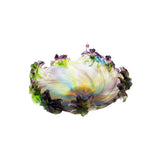 Cristal De Paris Bowl Liliou Mix, H 15x30 Cm