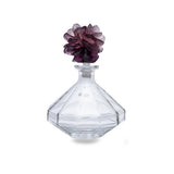 Cristal De Paris Decanter Venus Flat With Flower L.70 / H 29