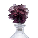 Cristal De Paris Decanter Venus Flat With Flower L.70 / H 29
