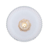 Cristal De Paris Coupes Lines 28 Cm On Gold Metal Leg