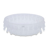 Cristal De Paris Ovale Royal Horse Bowl 40 Cm Clear Frosted 40x24x15 Cm