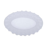 Cristal De Paris Ovale Royal Horse Bowl 40 Cm Clear Frosted 40x24x15 Cm