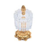 Cristal De Paris Candybox Facette (L) Gold Button Gold Metal Leg