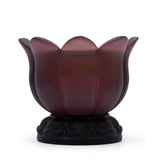 Cristal De Paris Small Bowl Lotus Grey, H 11x9 Cm