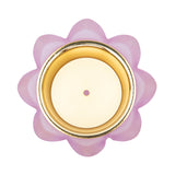 Cristal De Paris Small Bowl Lotus Pink, H 11x9 Cm