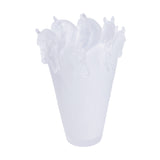 Cristal De Paris Vase Royal Horse 20Cm Clear Frosted, Size 16x20 Cm