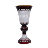 Cristal De Paris Magistal Vase Presidence Red