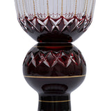 Cristal De Paris Magistal Vase Presidence Red