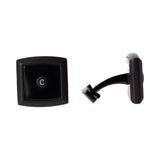 Centurio Stainless Steel CufflinkÂ Ipblack