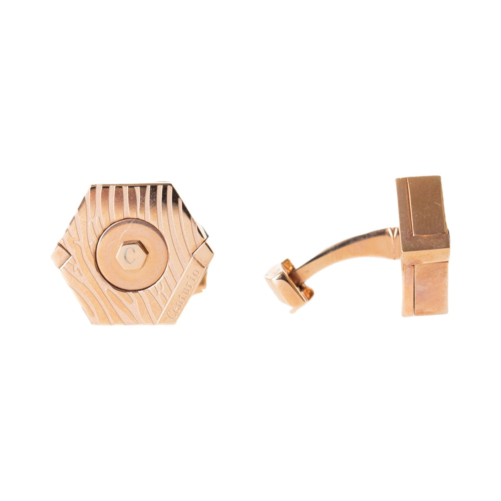 Centurio Stainless Steel Cufflink Ip rose Shank | Accessories | Cufflink | Eid Gifts | EID2021 | GCC | Mens | SP Centurio Stainless Steel Cufflink Ip rose Shank | Accessories | Cufflink | Eid Gifts | EID2021 | GCC | Mens | SP