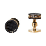 Centurio Magnetic Cufflink Yellow Gold Plating