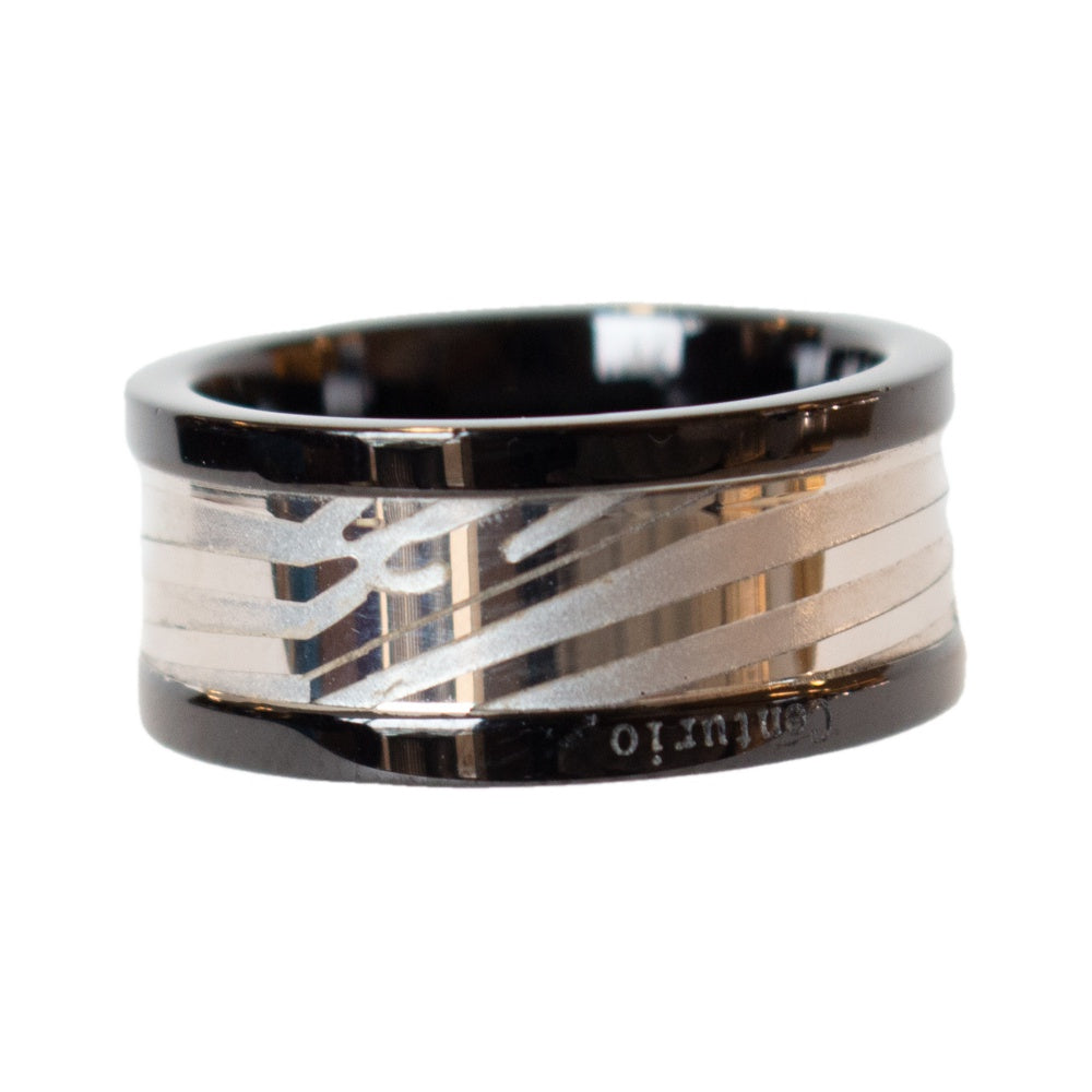 Centurio Silver Ring Size 8.25