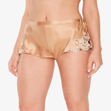La Perla Maison Silk Sleep Shorts With Frastaglio