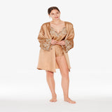 La Perla Maison Silk Sleep Shorts With Frastaglio