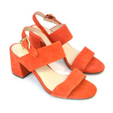 Cole Haan Avani City Sandal 65mm Aura Orange Suede