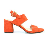 Cole Haan Avani City Sandal 65mm Aura Orange Suede