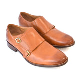 Cole Haan, Benton Double Monk Shoe, British Tan, 9