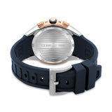 Cerruti 1881 Nogaredo Men  Blue  And Rose Gold Watch