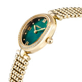 Cerruti 1881 Nemi Women Green Mop And Rose Gold   Watch