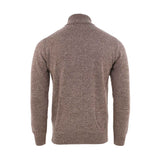 Corneliani Turtle Neck Brown Sweater For Men