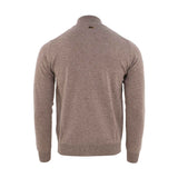 Corneliani Zip-Up Sand Beige Sweater For Men