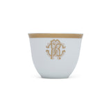 Roberto Cavalli Silk Gold Luxury box Set 6 Pcs. Arabic Cup - 6.2 x H 5 Cm