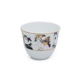 Roberto Cavalli Garden'S Birds Luxury box Set 6 Pcs. Arabic Cup - 6.2 x H 5 Cm