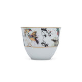 Roberto Cavalli Garden'S Birds Luxury box Set 6 Pcs. Arabic Cup - 6.2 x H 5 Cm