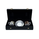 Roberto Cavalli Africa DakarGabon Luxury box Set 2 Pcs Coffee Cup Saucer 6x61Cm/12Cm