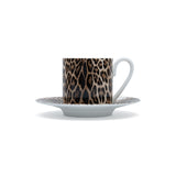 Roberto Cavalli Africa DakarGabon Luxury box Set 2 Pcs Coffee Cup Saucer 6x61Cm/12Cm