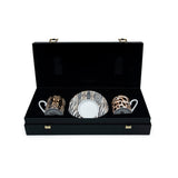Roberto Cavalli Africa Casablanca Malindi Luxury box Set 2 Pcs Coffee Cup Saucer 6x61Cm/12Cm