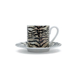 Roberto Cavalli Collection Zero Luxury box Set 2 Pcs. Coffee Cup & Saucer