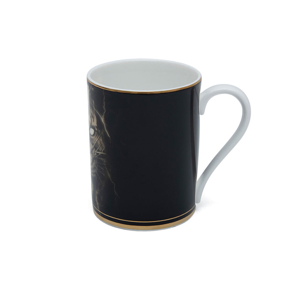 Roberto Cavalli New Tiger Luxury Box Mug Cup - 6.7 x H 8.6 Cm - Cc.370 | Drinkware | Mug Roberto Cavalli New Tiger Luxury Box Mug Cup - 6.7 x H 8.6 Cm - Cc.370 | Drinkware | Mug