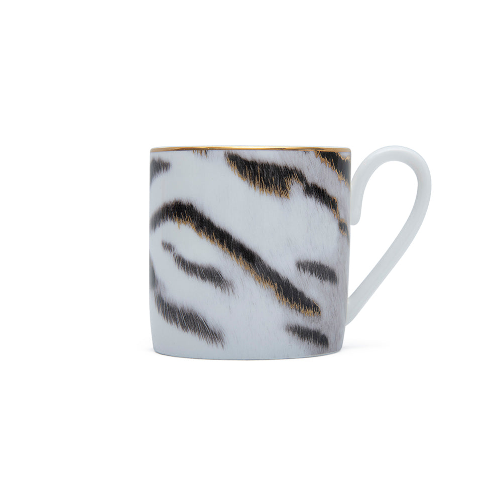 Roberto Cavalli Tiger Luxury box Set 2 Pcs. Coffee Cup & Saucer - 6 x H 6.1 Cm Cap.12 Cl. - S.12 Cm | Cups & Saucer Set | Drinkware Roberto Cavalli Tiger Luxury box Set 2 Pcs. Coffee Cup & Saucer - 6 x H 6.1 Cm Cap.12 Cl. - S.12 Cm | Cups & Saucer Set | Drinkware