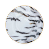 Roberto Cavalli Tiger Luxury box Set 2 Pcs. Coffee Cup & Saucer - 6 x H 6.1 Cm Cap.12 Cl. - S.12 Cm